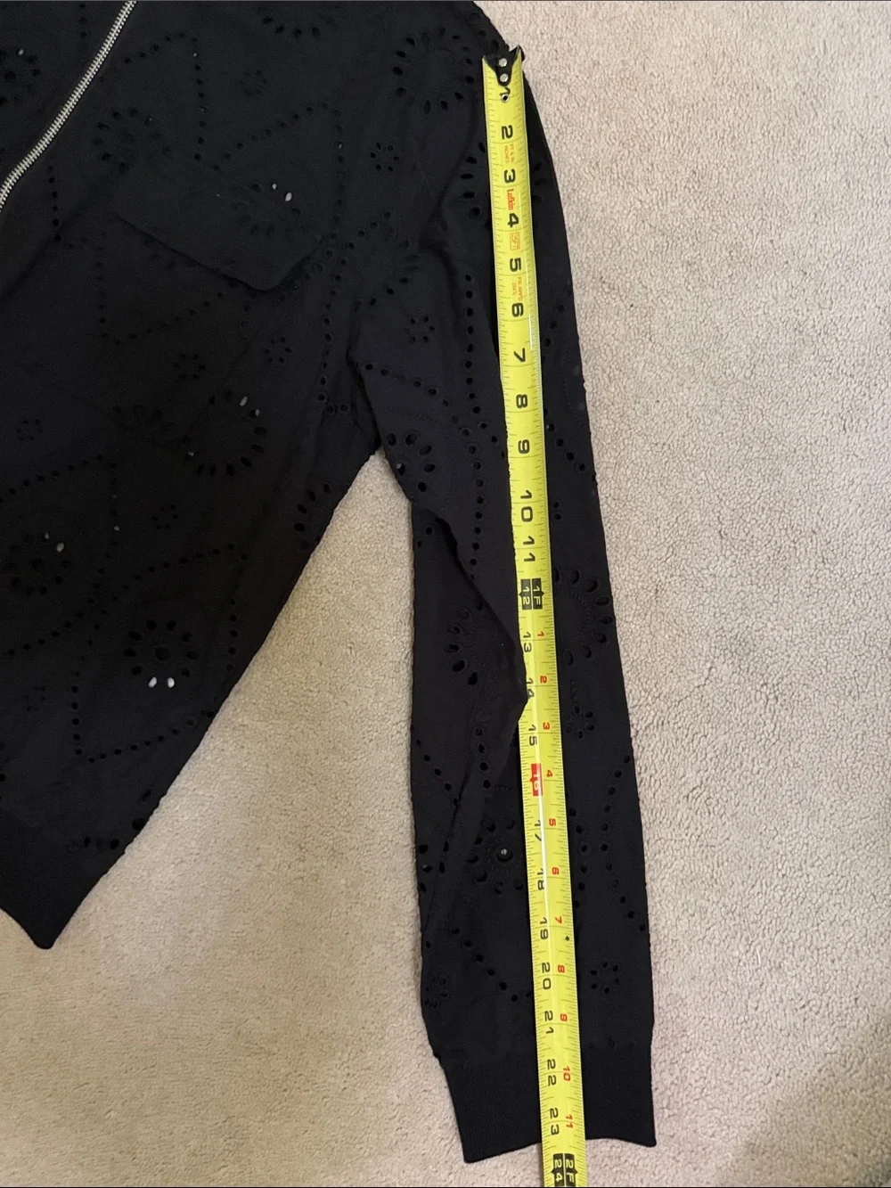 Maurices black eyelet